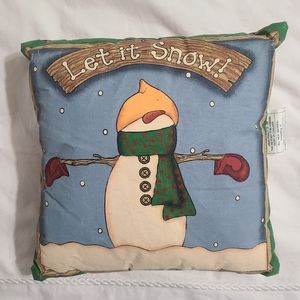 Holiday decorative pillow